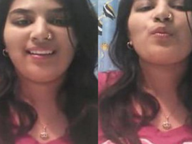 Deshi girl's sexy selfie for her boyfriend