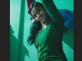 Watch a stunning Bengali girl get naughty in a dirty talking video