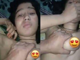 Girl gets her tight pussy stretched in hardcore fucking video