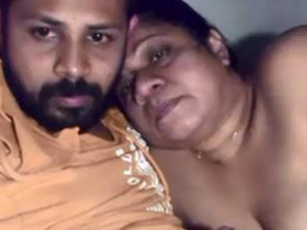 Middle-aged couple shares their intimate moments in this lovely video