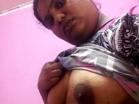 Sultry bhabi's seductive lingerie display and teasing