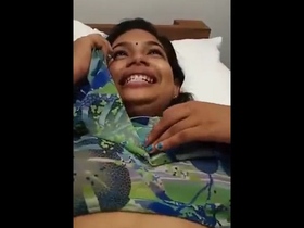 Watch a stunning Tamil wife's sensual gestures while fingering herself